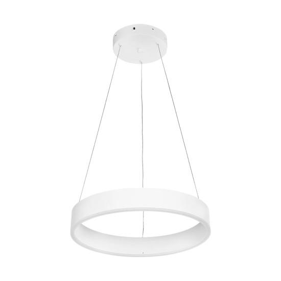 GLOBOSTAR® VENOM 61174 Μοντέρνο Κρεμαστό Φωτιστικό Οροφής LED 30W 3513lm 120° AC 220-240V IP20 Ρυθμιζόμενο Λευκό CCT με Χειριστήριο από 2700K έως 6000K Dimmable - Lumileds SMD Chip - Λευκό Ματ - Μ40 x Π40 x Υ6.5cm - 3 Χρόνια Εγγύηση GLOBOSTAR® VENOM 61174 Μοντέρνο Κρεμαστό Φωτιστικό Οροφής LED 30W 3513lm 120° AC 220-240V IP20 Ρυθμιζόμενο Λευκό CCT με Χειριστήριο από 2700K έως 6000K Dimmable - Lumileds SMD Chip - Λευκό Ματ - Μ40 x Π40 x Υ6.5cm - 3 Χρόνια Εγγύηση