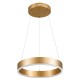 GloboStar® VENOM 61175 Κρεμαστό Φωτιστικό Δαχτυλίδι-Κύκλος LED CCT 30W 3513lm 120° AC 220-240V - Εναλλαγή Φωτισμού μέσω Τηλεχειριστηρίου All In One Ψυχρό 6000K+Φυσικό 4500K+Θερμό 2700K Dimmable Φ40cm - Χρυσό Βούρτσας - 3 Years Warranty GloboStar® VENOM 61175 Κρεμαστό Φωτιστικό Δαχτυλίδι-Κύκλος LED CCT 30W 3513lm 120° AC 220-240V - Εναλλαγή Φωτισμού μέσω Τηλεχειριστηρίου All In One Ψυχρό 6000K+Φυσικό 4500K+Θερμό 2700K Dimmable Φ40cm - Χρυσό Βούρτσας - 3 Years Warranty