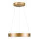 GloboStar® VENOM 61175 Κρεμαστό Φωτιστικό Δαχτυλίδι-Κύκλος LED CCT 30W 3513lm 120° AC 220-240V - Εναλλαγή Φωτισμού μέσω Τηλεχειριστηρίου All In One Ψυχρό 6000K+Φυσικό 4500K+Θερμό 2700K Dimmable Φ40cm - Χρυσό Βούρτσας - 3 Years Warranty GloboStar® VENOM 61175 Κρεμαστό Φωτιστικό Δαχτυλίδι-Κύκλος LED CCT 30W 3513lm 120° AC 220-240V - Εναλλαγή Φωτισμού μέσω Τηλεχειριστηρίου All In One Ψυχρό 6000K+Φυσικό 4500K+Θερμό 2700K Dimmable Φ40cm - Χρυσό Βούρτσας - 3 Years Warranty