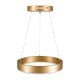 GloboStar® VENOM 61175 Κρεμαστό Φωτιστικό Δαχτυλίδι-Κύκλος LED CCT 30W 3513lm 120° AC 220-240V - Εναλλαγή Φωτισμού μέσω Τηλεχειριστηρίου All In One Ψυχρό 6000K+Φυσικό 4500K+Θερμό 2700K Dimmable Φ40cm - Χρυσό Βούρτσας - 3 Years Warranty GloboStar® VENOM 61175 Κρεμαστό Φωτιστικό Δαχτυλίδι-Κύκλος LED CCT 30W 3513lm 120° AC 220-240V - Εναλλαγή Φωτισμού μέσω Τηλεχειριστηρίου All In One Ψυχρό 6000K+Φυσικό 4500K+Θερμό 2700K Dimmable Φ40cm - Χρυσό Βούρτσας - 3 Years Warranty