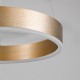 GloboStar® VENOM 61175 Κρεμαστό Φωτιστικό Δαχτυλίδι-Κύκλος LED CCT 30W 3513lm 120° AC 220-240V - Εναλλαγή Φωτισμού μέσω Τηλεχειριστηρίου All In One Ψυχρό 6000K+Φυσικό 4500K+Θερμό 2700K Dimmable Φ40cm - Χρυσό Βούρτσας - 3 Years Warranty GloboStar® VENOM 61175 Κρεμαστό Φωτιστικό Δαχτυλίδι-Κύκλος LED CCT 30W 3513lm 120° AC 220-240V - Εναλλαγή Φωτισμού μέσω Τηλεχειριστηρίου All In One Ψυχρό 6000K+Φυσικό 4500K+Θερμό 2700K Dimmable Φ40cm - Χρυσό Βούρτσας - 3 Years Warranty