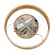GloboStar® VENOM 61175 Κρεμαστό Φωτιστικό Δαχτυλίδι-Κύκλος LED CCT 30W 3513lm 120° AC 220-240V - Εναλλαγή Φωτισμού μέσω Τηλεχειριστηρίου All In One Ψυχρό 6000K+Φυσικό 4500K+Θερμό 2700K Dimmable Φ40cm - Χρυσό Βούρτσας - 3 Years Warranty GloboStar® VENOM 61175 Κρεμαστό Φωτιστικό Δαχτυλίδι-Κύκλος LED CCT 30W 3513lm 120° AC 220-240V - Εναλλαγή Φωτισμού μέσω Τηλεχειριστηρίου All In One Ψυχρό 6000K+Φυσικό 4500K+Θερμό 2700K Dimmable Φ40cm - Χρυσό Βούρτσας - 3 Years Warranty