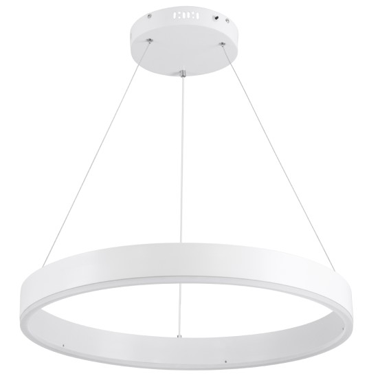 GloboStar® VENOM 61177 Κρεμαστό Φωτιστικό Δαχτυλίδι-Κύκλος LED CCT 45W 5269lm 120° AC 220-240V - Εναλλαγή Φωτισμού μέσω Τηλεχειριστηρίου All In One Ψυχρό 6000K+Φυσικό 4500K+Θερμό 2700K Dimmable Φ60cm - Λευκό - 3 Years Warranty GloboStar® VENOM 61177 Κρεμαστό Φωτιστικό Δαχτυλίδι-Κύκλος LED CCT 45W 5269lm 120° AC 220-240V - Εναλλαγή Φωτισμού μέσω Τηλεχειριστηρίου All In One Ψυχρό 6000K+Φυσικό 4500K+Θερμό 2700K Dimmable Φ60cm - Λευκό - 3 Years Warranty