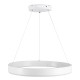 GloboStar® VENOM 61177 Κρεμαστό Φωτιστικό Δαχτυλίδι-Κύκλος LED CCT 45W 5269lm 120° AC 220-240V - Εναλλαγή Φωτισμού μέσω Τηλεχειριστηρίου All In One Ψυχρό 6000K+Φυσικό 4500K+Θερμό 2700K Dimmable Φ60cm - Λευκό - 3 Years Warranty GloboStar® VENOM 61177 Κρεμαστό Φωτιστικό Δαχτυλίδι-Κύκλος LED CCT 45W 5269lm 120° AC 220-240V - Εναλλαγή Φωτισμού μέσω Τηλεχειριστηρίου All In One Ψυχρό 6000K+Φυσικό 4500K+Θερμό 2700K Dimmable Φ60cm - Λευκό - 3 Years Warranty
