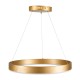 GloboStar® VENOM 61178 Κρεμαστό Φωτιστικό Δαχτυλίδι-Κύκλος LED CCT 45W 5269lm 120° AC 220-240V - Εναλλαγή Φωτισμού μέσω Τηλεχειριστηρίου All In One Ψυχρό 6000K+Φυσικό 4500K+Θερμό 2700K Dimmable Φ60cm - Χρυσό Βούρτσας - 3 Years Warranty GloboStar® VENOM 61178 Κρεμαστό Φωτιστικό Δαχτυλίδι-Κύκλος LED CCT 45W 5269lm 120° AC 220-240V - Εναλλαγή Φωτισμού μέσω Τηλεχειριστηρίου All In One Ψυχρό 6000K+Φυσικό 4500K+Θερμό 2700K Dimmable Φ60cm - Χρυσό Βούρτσας - 3 Years Warranty