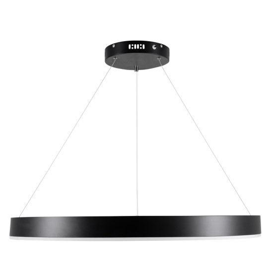 GLOBOSTAR® VENOM 61179 Μοντέρνο Κρεμαστό Φωτιστικό Οροφής LED 67W 7863lm 120° AC 220-240V IP20 Ρυθμιζόμενο Λευκό CCT με Χειριστήριο από 2700K έως 6000K Dimmable - Lumileds SMD Chip - Μαύρο Ματ - Μ80 x Π80 x Υ6.5cm - 3 Χρόνια Εγγύηση GLOBOSTAR® VENOM 61179 Μοντέρνο Κρεμαστό Φωτιστικό Οροφής LED 67W 7863lm 120° AC 220-240V IP20 Ρυθμιζόμενο Λευκό CCT με Χειριστήριο από 2700K έως 6000K Dimmable - Lumileds SMD Chip - Μαύρο Ματ - Μ80 x Π80 x Υ6.5cm - 3 Χρόνια Εγγύηση