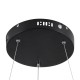 GLOBOSTAR® VENOM 61179 Μοντέρνο Κρεμαστό Φωτιστικό Οροφής LED 67W 7863lm 120° AC 220-240V IP20 Ρυθμιζόμενο Λευκό CCT με Χειριστήριο από 2700K έως 6000K Dimmable - Lumileds SMD Chip - Μαύρο Ματ - Μ80 x Π80 x Υ6.5cm - 3 Χρόνια Εγγύηση GLOBOSTAR® VENOM 61179 Μοντέρνο Κρεμαστό Φωτιστικό Οροφής LED 67W 7863lm 120° AC 220-240V IP20 Ρυθμιζόμενο Λευκό CCT με Χειριστήριο από 2700K έως 6000K Dimmable - Lumileds SMD Chip - Μαύρο Ματ - Μ80 x Π80 x Υ6.5cm - 3 Χρόνια Εγγύηση