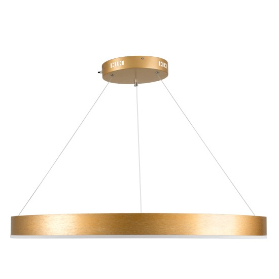 GLOBOSTAR® VENOM 61181 Μοντέρνο Κρεμαστό Φωτιστικό Οροφής LED 67W 7863lm 120° AC 220-240V IP20 Ρυθμιζόμενο Λευκό CCT με Χειριστήριο από 2700K έως 6000K Dimmable - Lumileds SMD Chip - Χρυσό Βούρτσας - Μ80 x Π80 x Υ6.5cm - 3 Χρόνια Εγγύηση GLOBOSTAR® VENOM 61181 Μοντέρνο Κρεμαστό Φωτιστικό Οροφής LED 67W 7863lm 120° AC 220-240V IP20 Ρυθμιζόμενο Λευκό CCT με Χειριστήριο από 2700K έως 6000K Dimmable - Lumileds SMD Chip - Χρυσό Βούρτσας - Μ80 x Π80 x Υ6.5cm - 3 Χρόνια Εγγύηση
