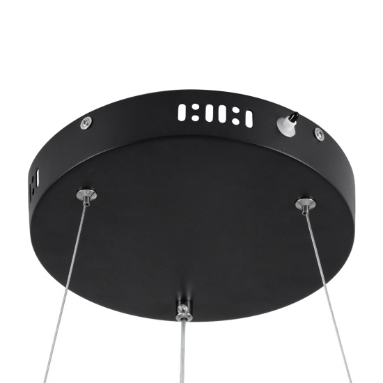 GLOBOSTAR® VENOM 61182 Μοντέρνο Κρεμαστό Φωτιστικό Οροφής LED 75W 8818lm 120° AC 220-240V IP20 Ρυθμιζόμενο Λευκό CCT με Χειριστήριο από 2700K έως 6000K Dimmable - Lumileds SMD Chip - Μαύρο Ματ - Μ100 x Π100 x Υ6.5cm - 3 Χρόνια Εγγύηση GLOBOSTAR® VENOM 61182 Μοντέρνο Κρεμαστό Φωτιστικό Οροφής LED 75W 8818lm 120° AC 220-240V IP20 Ρυθμιζόμενο Λευκό CCT με Χειριστήριο από 2700K έως 6000K Dimmable - Lumileds SMD Chip - Μαύρο Ματ - Μ100 x Π100 x Υ6.5cm - 3 Χρόνια Εγγύηση
