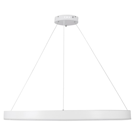 GLOBOSTAR® VENOM 61183 Μοντέρνο Κρεμαστό Φωτιστικό Οροφής LED 75W 8818lm 120° AC 220-240V IP20 Ρυθμιζόμενο Λευκό CCT με Χειριστήριο από 2700K έως 6000K Dimmable - Lumileds SMD Chip - Λευκό Ματ - Μ100 x Π100 x Υ6.5cm - 3 Χρόνια Εγγύηση GLOBOSTAR® VENOM 61183 Μοντέρνο Κρεμαστό Φωτιστικό Οροφής LED 75W 8818lm 120° AC 220-240V IP20 Ρυθμιζόμενο Λευκό CCT με Χειριστήριο από 2700K έως 6000K Dimmable - Lumileds SMD Chip - Λευκό Ματ - Μ100 x Π100 x Υ6.5cm - 3 Χρόνια Εγγύηση