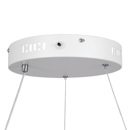 GLOBOSTAR® VENOM 61183 Μοντέρνο Κρεμαστό Φωτιστικό Οροφής LED 75W 8818lm 120° AC 220-240V IP20 Ρυθμιζόμενο Λευκό CCT με Χειριστήριο από 2700K έως 6000K Dimmable - Lumileds SMD Chip - Λευκό Ματ - Μ100 x Π100 x Υ6.5cm - 3 Χρόνια Εγγύηση GLOBOSTAR® VENOM 61183 Μοντέρνο Κρεμαστό Φωτιστικό Οροφής LED 75W 8818lm 120° AC 220-240V IP20 Ρυθμιζόμενο Λευκό CCT με Χειριστήριο από 2700K έως 6000K Dimmable - Lumileds SMD Chip - Λευκό Ματ - Μ100 x Π100 x Υ6.5cm - 3 Χρόνια Εγγύηση