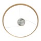 GloboStar® VENOM 61184 Κρεμαστό Φωτιστικό Δαχτυλίδι-Κύκλος LED CCT 75W 8818lm 120° AC 220-240V - Εναλλαγή Φωτισμού μέσω Τηλεχειριστηρίου All In One Ψυχρό 6000K+Φυσικό 4500K+Θερμό 2700K Dimmable Φ100cm - Χρυσό Βούρτσας - 3 Years Warranty GloboStar® VENOM 61184 Κρεμαστό Φωτιστικό Δαχτυλίδι-Κύκλος LED CCT 75W 8818lm 120° AC 220-240V - Εναλλαγή Φωτισμού μέσω Τηλεχειριστηρίου All In One Ψυχρό 6000K+Φυσικό 4500K+Θερμό 2700K Dimmable Φ100cm - Χρυσό Βούρτσας - 3 Years Warranty