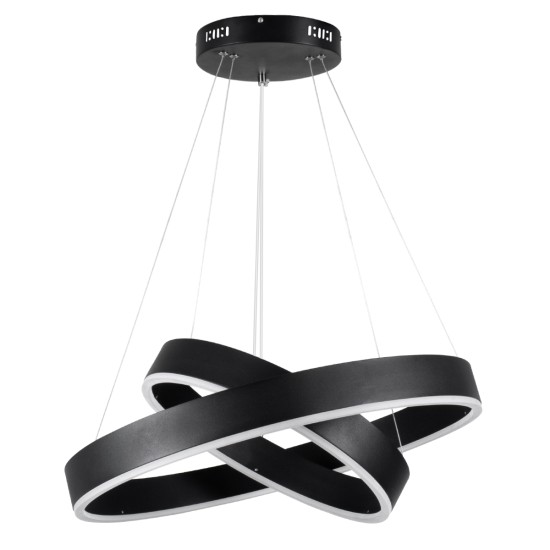 kelvo® VENOM 61185 Μοντέρνο Κρεμαστό Φωτιστικό Οροφής LED 75W 8818lm 120° AC 220-240V IP20 Ρυθμιζόμενο Λευκό CCT με Χειριστήριο από 2700K έως 6000K Dimmable - Lumileds SMD Chip - Μαύρο Ματ - Μ60 x Π60 x Υ40cm - 3 Χρόνια Εγγύηση kelvo® VENOM 61185 Μοντέρνο Κρεμαστό Φωτιστικό Οροφής LED 75W 8818lm 120° AC 220-240V IP20 Ρυθμιζόμενο Λευκό CCT με Χειριστήριο από 2700K έως 6000K Dimmable - Lumileds SMD Chip - Μαύρο Ματ - Μ60 x Π60 x Υ40cm - 3 Χρόνια Εγγύηση