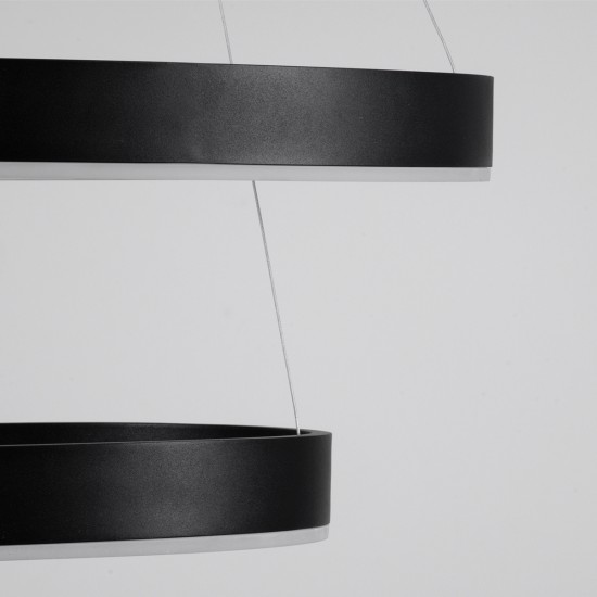 kelvo® VENOM 61185 Μοντέρνο Κρεμαστό Φωτιστικό Οροφής LED 75W 8818lm 120° AC 220-240V IP20 Ρυθμιζόμενο Λευκό CCT με Χειριστήριο από 2700K έως 6000K Dimmable - Lumileds SMD Chip - Μαύρο Ματ - Μ60 x Π60 x Υ40cm - 3 Χρόνια Εγγύηση kelvo® VENOM 61185 Μοντέρνο Κρεμαστό Φωτιστικό Οροφής LED 75W 8818lm 120° AC 220-240V IP20 Ρυθμιζόμενο Λευκό CCT με Χειριστήριο από 2700K έως 6000K Dimmable - Lumileds SMD Chip - Μαύρο Ματ - Μ60 x Π60 x Υ40cm - 3 Χρόνια Εγγύηση