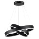 kelvo® VENOM 61185-DECO Μοντέρνο Κρεμαστό Φωτιστικό Οροφής LED 75W 8818lm 120° AC 220-240V IP20 Ρυθμιζόμενο Λευκό CCT με Χειριστήριο από 2700K έως 6000K Dimmable - Lumileds SMD Chip - Μαύρο Ματ - Μ60 x Π60 x Υ40cm - 3 Χρόνια Εγγύηση kelvo® VENOM 61185-DECO Μοντέρνο Κρεμαστό Φωτιστικό Οροφής LED 75W 8818lm 120° AC 220-240V IP20 Ρυθμιζόμενο Λευκό CCT με Χειριστήριο από 2700K έως 6000K Dimmable - Lumileds SMD Chip - Μαύρο Ματ - Μ60 x Π60 x Υ40cm - 3 Χρόνια Εγγύηση
