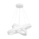 kelvo® VENOM 61186 Μοντέρνο Κρεμαστό Φωτιστικό Οροφής LED 75W 8818lm 120° AC 220-240V IP20 Ρυθμιζόμενο Λευκό CCT με Χειριστήριο από 2700K έως 6000K Dimmable - Lumileds SMD Chip - Λευκό Ματ - Μ60 x Π60 x Υ40cm - 3 Χρόνια Εγγύηση kelvo® VENOM 61186 Μοντέρνο Κρεμαστό Φωτιστικό Οροφής LED 75W 8818lm 120° AC 220-240V IP20 Ρυθμιζόμενο Λευκό CCT με Χειριστήριο από 2700K έως 6000K Dimmable - Lumileds SMD Chip - Λευκό Ματ - Μ60 x Π60 x Υ40cm - 3 Χρόνια Εγγύηση