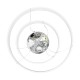 kelvo® VENOM 61186 Μοντέρνο Κρεμαστό Φωτιστικό Οροφής LED 75W 8818lm 120° AC 220-240V IP20 Ρυθμιζόμενο Λευκό CCT με Χειριστήριο από 2700K έως 6000K Dimmable - Lumileds SMD Chip - Λευκό Ματ - Μ60 x Π60 x Υ40cm - 3 Χρόνια Εγγύηση kelvo® VENOM 61186 Μοντέρνο Κρεμαστό Φωτιστικό Οροφής LED 75W 8818lm 120° AC 220-240V IP20 Ρυθμιζόμενο Λευκό CCT με Χειριστήριο από 2700K έως 6000K Dimmable - Lumileds SMD Chip - Λευκό Ματ - Μ60 x Π60 x Υ40cm - 3 Χρόνια Εγγύηση
