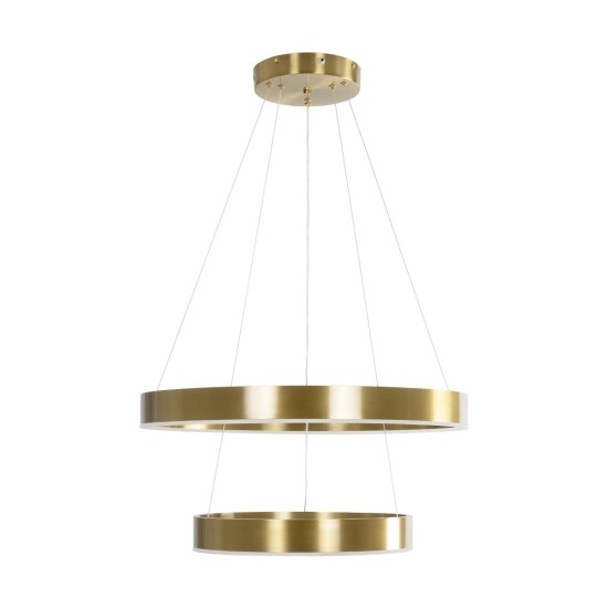 kelvo® VENOM 61187 Μοντέρνο Κρεμαστό Φωτιστικό Οροφής LED 75W 8818lm 120° AC 220-240V IP20 Ρυθμιζόμενο Λευκό CCT με Χειριστήριο από 2700K έως 6000K Dimmable - Lumileds SMD Chip - Χρυσό Βούρτσας - Μ60 x Π60 x Υ40cm - 3 Χρόνια Εγγύηση kelvo® VENOM 61187 Μοντέρνο Κρεμαστό Φωτιστικό Οροφής LED 75W 8818lm 120° AC 220-240V IP20 Ρυθμιζόμενο Λευκό CCT με Χειριστήριο από 2700K έως 6000K Dimmable - Lumileds SMD Chip - Χρυσό Βούρτσας - Μ60 x Π60 x Υ40cm - 3 Χρόνια Εγγύηση
