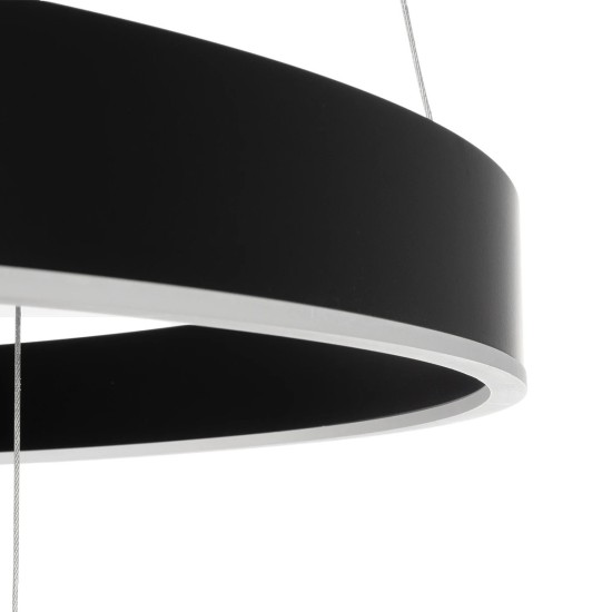 kelvo® VENOM 61188 Μοντέρνο Κρεμαστό Φωτιστικό Οροφής LED 120W 14158lm 120° AC 220-240V IP20 Ρυθμιζόμενο Λευκό CCT με Χειριστήριο από 2700K έως 6000K Dimmable - Lumileds SMD Chip - Μαύρο Ματ - Μ80 x Π80 x Υ60cm - 3 Χρόνια Εγγύηση kelvo® VENOM 61188 Μοντέρνο Κρεμαστό Φωτιστικό Οροφής LED 120W 14158lm 120° AC 220-240V IP20 Ρυθμιζόμενο Λευκό CCT με Χειριστήριο από 2700K έως 6000K Dimmable - Lumileds SMD Chip - Μαύρο Ματ - Μ80 x Π80 x Υ60cm - 3 Χρόνια Εγγύηση
