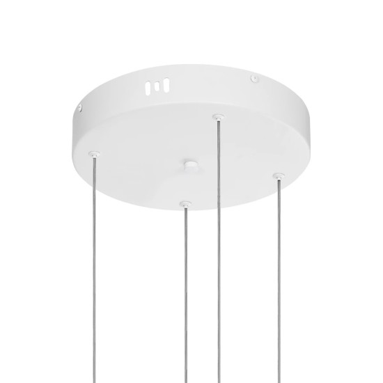 kelvo® VENOM 61192 Μοντέρνο Κρεμαστό Φωτιστικό Οροφής LED 150W 17659lm 120° AC 220-240V IP20 Ρυθμιζόμενο Λευκό CCT με Χειριστήριο από 2700K έως 6000K Dimmable - Lumileds SMD Chip - Λευκό Ματ - Μ150 x Π90 x Υ60cm - 3 Χρόνια Εγγύηση kelvo® VENOM 61192 Μοντέρνο Κρεμαστό Φωτιστικό Οροφής LED 150W 17659lm 120° AC 220-240V IP20 Ρυθμιζόμενο Λευκό CCT με Χειριστήριο από 2700K έως 6000K Dimmable - Lumileds SMD Chip - Λευκό Ματ - Μ150 x Π90 x Υ60cm - 3 Χρόνια Εγγύηση