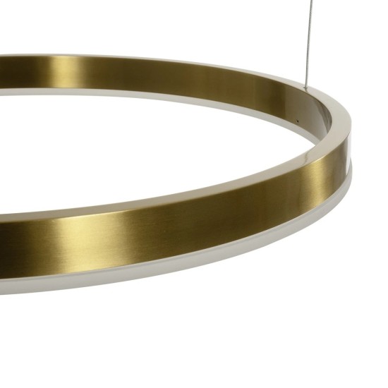 kelvo® VENOM 61193 Μοντέρνο Κρεμαστό Φωτιστικό Οροφής LED 150W 17659lm 120° AC 220-240V IP20 Ρυθμιζόμενο Λευκό CCT με Χειριστήριο από 2700K έως 6000K Dimmable - Lumileds SMD Chip - Χρυσό Βούρτσας - Μ150 x Π90 x Υ60cm - 3 Χρόνια Εγγύηση kelvo® VENOM 61193 Μοντέρνο Κρεμαστό Φωτιστικό Οροφής LED 150W 17659lm 120° AC 220-240V IP20 Ρυθμιζόμενο Λευκό CCT με Χειριστήριο από 2700K έως 6000K Dimmable - Lumileds SMD Chip - Χρυσό Βούρτσας - Μ150 x Π90 x Υ60cm - 3 Χρόνια Εγγύηση