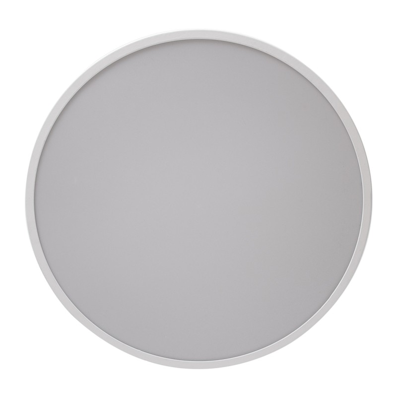 GloboStar® BURTON 61201-P Κρεμαστή Πλαφονιέρα Οροφής LED CCT 67W 7370lm 120° AC 220-240V - Εναλλαγή Φωτισμού μέσω Τηλεχειριστηρίου All In One Ψυχρό 6000k+Φυσικό 4500k+Θερμό 2700k Dimmable Φ40cm - Λευκό - 3 Years Warranty