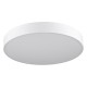 GloboStar® BURTON 61203-P Κρεμαστή Πλαφονιέρα Οροφής LED CCT 75W 8625lm 120° AC 220-240V - Εναλλαγή Φωτισμού μέσω Τηλεχειριστηρίου All In One Ψυχρό 6000k+Φυσικό 4500k+Θερμό 2700k Dimmable Φ60cm - Λευκό - 3 Years Warranty