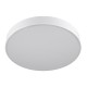 GloboStar® BURTON 61203-P Κρεμαστή Πλαφονιέρα Οροφής LED CCT 75W 8625lm 120° AC 220-240V - Εναλλαγή Φωτισμού μέσω Τηλεχειριστηρίου All In One Ψυχρό 6000k+Φυσικό 4500k+Θερμό 2700k Dimmable Φ60cm - Λευκό - 3 Years Warranty