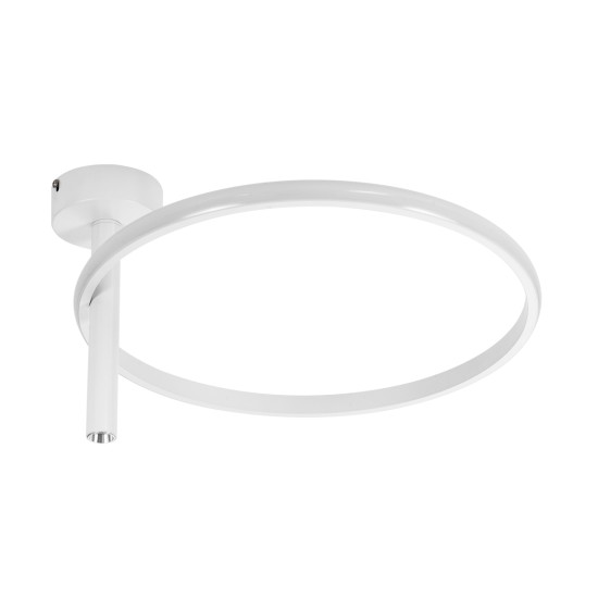 GloboStar® VERONA 61221 Φωτιστικό Οροφής Δαχτυλίδι-Κύκλος LED CCT 24W 2688lm 360° AC 220-240V - Εναλλαγή Φωτισμού μέσω Διακόπτη On/Off All In One Ψυχρό 6000k+Φυσικό 4500k+Θερμό 2700k Φ40 x Υ23cm - Λευκό - 3 Χρόνια Εγγύηση GloboStar® VERONA 61221 Φωτιστικό Οροφής Δαχτυλίδι-Κύκλος LED CCT 24W 2688lm 360° AC 220-240V - Εναλλαγή Φωτισμού μέσω Διακόπτη On/Off All In One Ψυχρό 6000k+Φυσικό 4500k+Θερμό 2700k Φ40 x Υ23cm - Λευκό - 3 Χρόνια Εγγύηση