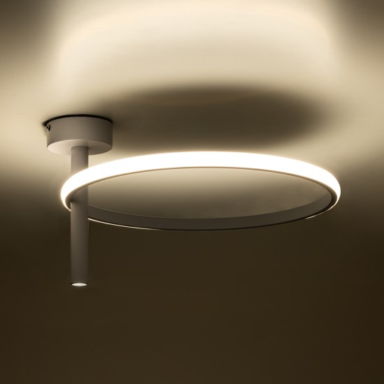 GloboStar® VERONA 61221 Φωτιστικό Οροφής Δαχτυλίδι-Κύκλος LED CCT 24W 2688lm 360° AC 220-240V - Εναλλαγή Φωτισμού μέσω Διακόπτη On/Off All In One Ψυχρό 6000k+Φυσικό 4500k+Θερμό 2700k Φ40 x Υ23cm - Λευκό - 3 Χρόνια Εγγύηση GloboStar® VERONA 61221 Φωτιστικό Οροφής Δαχτυλίδι-Κύκλος LED CCT 24W 2688lm 360° AC 220-240V - Εναλλαγή Φωτισμού μέσω Διακόπτη On/Off All In One Ψυχρό 6000k+Φυσικό 4500k+Θερμό 2700k Φ40 x Υ23cm - Λευκό - 3 Χρόνια Εγγύηση