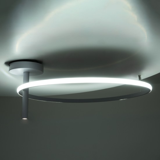 GloboStar® VERONA 61224 Φωτιστικό Οροφής Δαχτυλίδι-Κύκλος LED CCT 36W 4032lm 360° AC 220-240V - Εναλλαγή Φωτισμού μέσω Διακόπτη On/Off All In One Ψυχρό 6000k+Φυσικό 4500k+Θερμό 2700K Φ60 x Υ23cm - Λευκό - 3 Χρόνια Εγγύηση GloboStar® VERONA 61224 Φωτιστικό Οροφής Δαχτυλίδι-Κύκλος LED CCT 36W 4032lm 360° AC 220-240V - Εναλλαγή Φωτισμού μέσω Διακόπτη On/Off All In One Ψυχρό 6000k+Φυσικό 4500k+Θερμό 2700K Φ60 x Υ23cm - Λευκό - 3 Χρόνια Εγγύηση