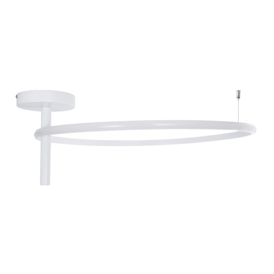 GloboStar® VERONA 61224 Φωτιστικό Οροφής Δαχτυλίδι-Κύκλος LED CCT 36W 4032lm 360° AC 220-240V - Εναλλαγή Φωτισμού μέσω Διακόπτη On/Off All In One Ψυχρό 6000k+Φυσικό 4500k+Θερμό 2700K Φ60 x Υ23cm - Λευκό - 3 Χρόνια Εγγύηση GloboStar® VERONA 61224 Φωτιστικό Οροφής Δαχτυλίδι-Κύκλος LED CCT 36W 4032lm 360° AC 220-240V - Εναλλαγή Φωτισμού μέσω Διακόπτη On/Off All In One Ψυχρό 6000k+Φυσικό 4500k+Θερμό 2700K Φ60 x Υ23cm - Λευκό - 3 Χρόνια Εγγύηση