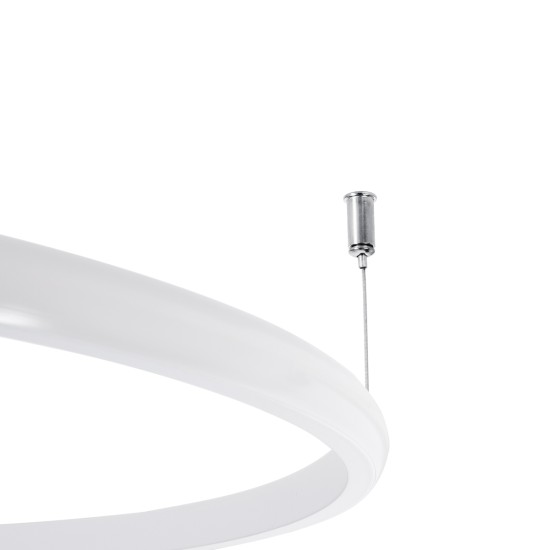 GloboStar® VERONA 61224 Φωτιστικό Οροφής Δαχτυλίδι-Κύκλος LED CCT 36W 4032lm 360° AC 220-240V - Εναλλαγή Φωτισμού μέσω Διακόπτη On/Off All In One Ψυχρό 6000k+Φυσικό 4500k+Θερμό 2700K Φ60 x Υ23cm - Λευκό - 3 Χρόνια Εγγύηση GloboStar® VERONA 61224 Φωτιστικό Οροφής Δαχτυλίδι-Κύκλος LED CCT 36W 4032lm 360° AC 220-240V - Εναλλαγή Φωτισμού μέσω Διακόπτη On/Off All In One Ψυχρό 6000k+Φυσικό 4500k+Θερμό 2700K Φ60 x Υ23cm - Λευκό - 3 Χρόνια Εγγύηση