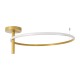 GloboStar® VERONA 61225 Φωτιστικό Οροφής Δαχτυλίδι-Κύκλος LED CCT 36W 4032lm 360° AC 220-240V - Εναλλαγή Φωτισμού μέσω Διακόπτη On/Off All In One Ψυχρό 6000k+Φυσικό 4500k+Θερμό 2700K Φ60 x Υ23cm - Χρυσό Βούρτσας - 3 Χρόνια Εγγύηση GloboStar® VERONA 61225 Φωτιστικό Οροφής Δαχτυλίδι-Κύκλος LED CCT 36W 4032lm 360° AC 220-240V - Εναλλαγή Φωτισμού μέσω Διακόπτη On/Off All In One Ψυχρό 6000k+Φυσικό 4500k+Θερμό 2700K Φ60 x Υ23cm - Χρυσό Βούρτσας - 3 Χρόνια Εγγύηση