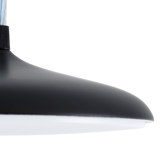 GloboStar® BARON 61251 Κρεμαστή Πλαφονιέρα Οροφής LED CCT 12W 1440lm 120° AC 220-240V - Εναλλαγή Φωτισμού μέσω Διακόπτη On/Off All In One Ψυχρό 6000k+Φυσικό 4500k+Θερμό 2700k Φ25 x Υ8cm - Μαύρο - 3 Years Warranty GloboStar® BARON 61251 Κρεμαστή Πλαφονιέρα Οροφής LED CCT 12W 1440lm 120° AC 220-240V - Εναλλαγή Φωτισμού μέσω Διακόπτη On/Off All In One Ψυχρό 6000k+Φυσικό 4500k+Θερμό 2700k Φ25 x Υ8cm - Μαύρο - 3 Years Warranty