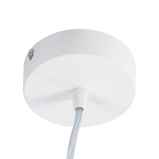GloboStar® BARON 61252 Κρεμαστή Πλαφονιέρα Οροφής LED CCT 12W 1440lm 120° AC 220-240V - Εναλλαγή Φωτισμού μέσω Διακόπτη On/Off All In One Ψυχρό 6000k+Φυσικό 4500k+Θερμό 2700k Φ25 x Υ8cm - Λευκό - 3 Years Warranty GloboStar® BARON 61252 Κρεμαστή Πλαφονιέρα Οροφής LED CCT 12W 1440lm 120° AC 220-240V - Εναλλαγή Φωτισμού μέσω Διακόπτη On/Off All In One Ψυχρό 6000k+Φυσικό 4500k+Θερμό 2700k Φ25 x Υ8cm - Λευκό - 3 Years Warranty