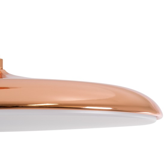 GloboStar® BARON 61256 Κρεμαστή Πλαφονιέρα Οροφής LED CCT 24W 2880lm 120° AC 220-240V - Εναλλαγή Φωτισμού μέσω Διακόπτη On/Off All In One Ψυχρό 6000k+Φυσικό 4500k+Θερμό 2700k Φ40 x Υ10cm - Χάλκινο Πλατίνα - 3 Years Warranty GloboStar® BARON 61256 Κρεμαστή Πλαφονιέρα Οροφής LED CCT 24W 2880lm 120° AC 220-240V - Εναλλαγή Φωτισμού μέσω Διακόπτη On/Off All In One Ψυχρό 6000k+Φυσικό 4500k+Θερμό 2700k Φ40 x Υ10cm - Χάλκινο Πλατίνα - 3 Years Warranty