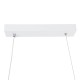 GLOBOSTAR® MORALES 61276 Μοντέρνο Κρεμαστό Φωτιστικό Οροφής LED 54W 6048lm 300° AC 220-240V IP20 Ρυθμιζόμενο Λευκό CCT με Χειριστήριο από 2700K έως 6000K Dimmable - Lumileds SMD Chip - Λευκό Ματ - Μ90 x Π14 x Υ14cm - 3 Χρόνια Εγγύηση GloboStar® MORALES 61276 Κρεμαστό Φωτιστικό Οροφής Design LED CCT 54W 6048lm 200° AC 220-240V - Εναλλαγή Φωτισμού μέσω Τηλεχειριστηρίου All In One Ψυχρό 6000k+Φυσικό 4500k+Θερμό 2700k Dimmable Μ90 x Π14 x Υ14cm - Λευκό - 3 Years Warranty