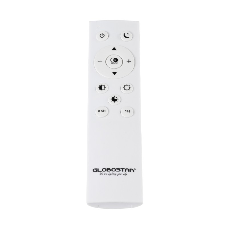 GLOBOSTAR® TEREZA 61288 Μοντέρνο Κρεμαστό Φωτιστικό Οροφής LED 67W 7504lm 300° AC 220-240V IP20 Ρυθμιζόμενο Λευκό CCT με Χειριστήριο από 2700K έως 6000K Dimmable - Lumileds SMD Chip - Μαύρο Ματ - Μ110 x Π4.5 x Υ34cm - 3 Χρόνια Εγγύηση