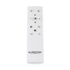 GLOBOSTAR® LINEARE 61290 Μοντέρνο Κρεμαστό Φωτιστικό Οροφής LED 67W 7504lm 300° AC 220-240V IP20 Ρυθμιζόμενο Λευκό CCT με Χειριστήριο από 2700K έως 6000K Dimmable - Lumileds SMD Chip - Μαύρο Ματ - Μ130 x Π25 x Υ60cm - 3 Χρόνια Εγγύηση