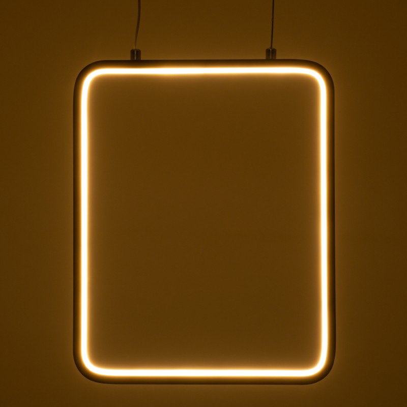 GloboStar® NEROBA 61303 Κρεμαστό Φωτιστικό Οροφής Linear Design LED CCT 18W 1980lm 360° AC 220-240V - Εναλλαγή Φωτισμού μέσω Διακόπτη On/Off All In One Ψυχρό 6000k+Φυσικό 4500k+Θερμό 2700k Μ29 x Π2 x Υ36cm - Λευκό - 3 Years Warranty