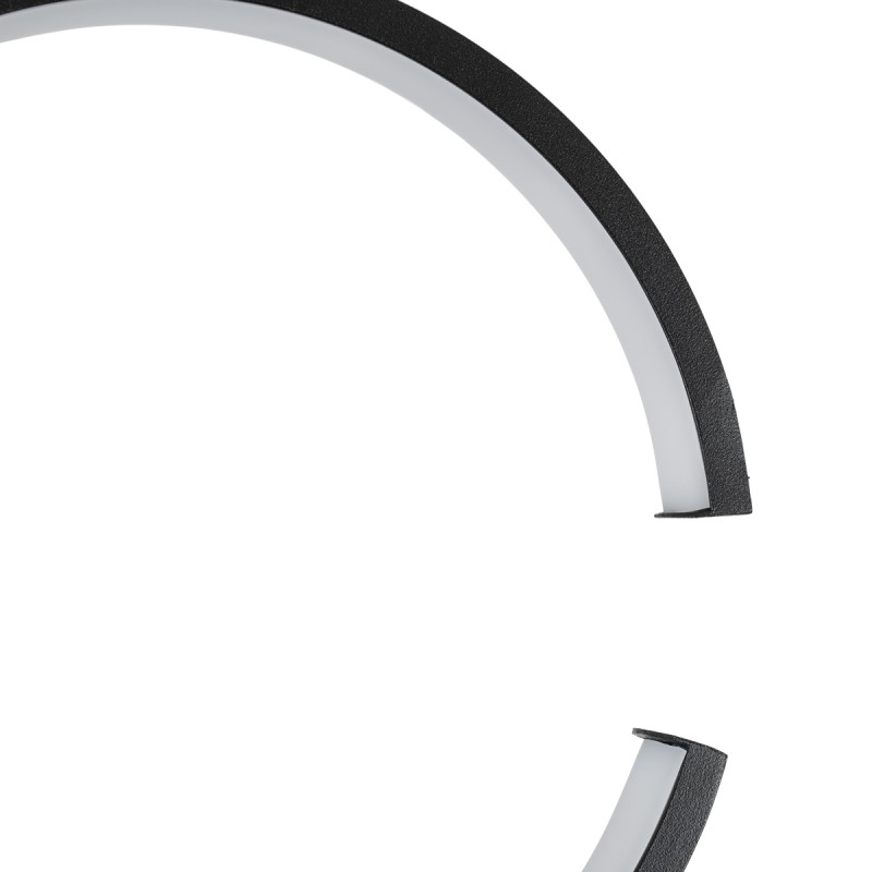 GloboStar® CEROBA 61306 Κρεμαστό Φωτιστικό Οροφής Linear Design LED CCT 12W 1320lm 360° AC 220-240V - Εναλλαγή Φωτισμού μέσω Διακόπτη On/Off All In One Ψυχρό 6000k+Φυσικό 4500k+Θερμό 2700k Φ22 x Π2cm - Μαύρο - 3 Years Warranty