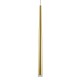 GloboStar® TEARS 61310 Κρεμαστό Φωτιστικό Οροφής Design LED CCT 3W 330lm 180° AC 220-240V - Εναλλαγή Φωτισμού μέσω Διακόπτη On/Off All In One Ψυχρό 6000k+Φυσικό 4500k+Θερμό 2700k Φ3.2 x Υ51.5cm - Χρυσό Βούρτσας - 3 Years Warranty