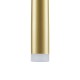 GloboStar® TEARS 61310 Κρεμαστό Φωτιστικό Οροφής Design LED CCT 3W 330lm 180° AC 220-240V - Εναλλαγή Φωτισμού μέσω Διακόπτη On/Off All In One Ψυχρό 6000k+Φυσικό 4500k+Θερμό 2700k Φ3.2 x Υ51.5cm - Χρυσό Βούρτσας - 3 Years Warranty