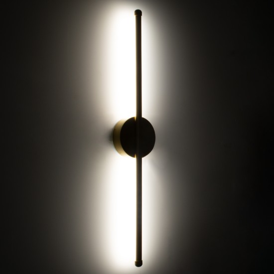 GloboStar® DIADEM 61330 Φωτιστικό Τοίχου - Απλίκα Design LED CCT 9W 1080lm 120° AC 220-240V - Εναλλαγή Φωτισμού μέσω Διακόπτη On/Off All In One Ψυχρό 6000k+Φυσικό 4500k+Θερμό 2700k Μ10 x Π4 x Υ60cm - Χρυσό - 3 Years Warranty GloboStar® DIADEM 61330 Φωτιστικό Τοίχου - Απλίκα Design LED CCT 9W 1080lm 120° AC 220-240V - Εναλλαγή Φωτισμού μέσω Διακόπτη On/Off All In One Ψυχρό 6000k+Φυσικό 4500k+Θερμό 2700k Μ10 x Π4 x Υ60cm - Χρυσό - 3 Years Warranty