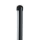 GloboStar® HARLEM 61331 Φωτιστικό Τοίχου - Απλίκα Design LED CCT 9W 1080lm 120° AC 220-240V - Εναλλαγή Φωτισμού μέσω Διακόπτη On/Off All In One Ψυχρό 6000k+Φυσικό 4500k+Θερμό 2700k Μ5 x Π4 x Υ60cm - Μαύρο - 3 Years Warranty