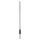 GloboStar® HARLEM 61335 Φωτιστικό Τοίχου - Απλίκα Design LED CCT 18W 2160lm 120° AC 220-240V - Εναλλαγή Φωτισμού μέσω Διακόπτη On/Off All In One Ψυχρό 6000k+Φυσικό 4500k+Θερμό 2700k Μ5 x Π4 x Υ120cm - Μαύρο - 3 Years Warranty