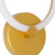GloboStar® MATILDA 61340 Φωτιστικό Τοίχου - Απλίκα Design LED CCT 8W 960lm 360° AC 220-240V - Εναλλαγή Φωτισμού μέσω Διακόπτη On/Off All In One Ψυχρό 6000k+Φυσικό 4500k+Θερμό 2700k Μ20 x Π5 x Υ25.5cm - Χρυσό - 3 Years Warranty GloboStar® MATILDA 61340 Φωτιστικό Τοίχου - Απλίκα Design LED CCT 8W 960lm 360° AC 220-240V - Εναλλαγή Φωτισμού μέσω Διακόπτη On/Off All In One Ψυχρό 6000k+Φυσικό 4500k+Θερμό 2700k Μ20 x Π5 x Υ25.5cm - Χρυσό - 3 Years Warranty