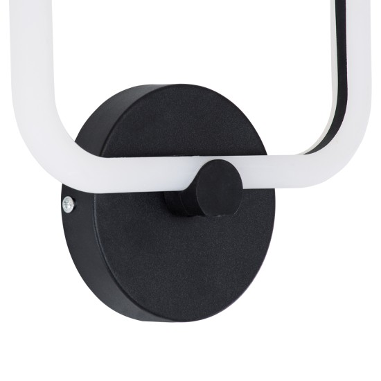 GloboStar® ELIZA 61343 Φωτιστικό Τοίχου - Απλίκα Design LED CCT 8W 960lm 360° AC 220-240V - Εναλλαγή Φωτισμού μέσω Διακόπτη On/Off All In One Ψυχρό 6000k+Φυσικό 4500k+Θερμό 2700k Μ22 x Π5 x Υ28.5cm - Μαύρο - 3 Years Warranty GloboStar® ELIZA 61343 Φωτιστικό Τοίχου - Απλίκα Design LED CCT 8W 960lm 360° AC 220-240V - Εναλλαγή Φωτισμού μέσω Διακόπτη On/Off All In One Ψυχρό 6000k+Φυσικό 4500k+Θερμό 2700k Μ22 x Π5 x Υ28.5cm - Μαύρο - 3 Years Warranty