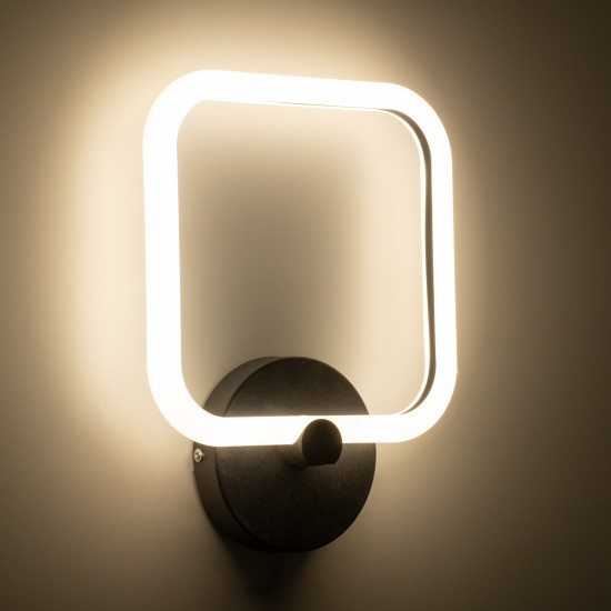 GloboStar® ELIZA 61343 Φωτιστικό Τοίχου - Απλίκα Design LED CCT 8W 960lm 360° AC 220-240V - Εναλλαγή Φωτισμού μέσω Διακόπτη On/Off All In One Ψυχρό 6000k+Φυσικό 4500k+Θερμό 2700k Μ22 x Π5 x Υ28.5cm - Μαύρο - 3 Years Warranty GloboStar® ELIZA 61343 Φωτιστικό Τοίχου - Απλίκα Design LED CCT 8W 960lm 360° AC 220-240V - Εναλλαγή Φωτισμού μέσω Διακόπτη On/Off All In One Ψυχρό 6000k+Φυσικό 4500k+Θερμό 2700k Μ22 x Π5 x Υ28.5cm - Μαύρο - 3 Years Warranty